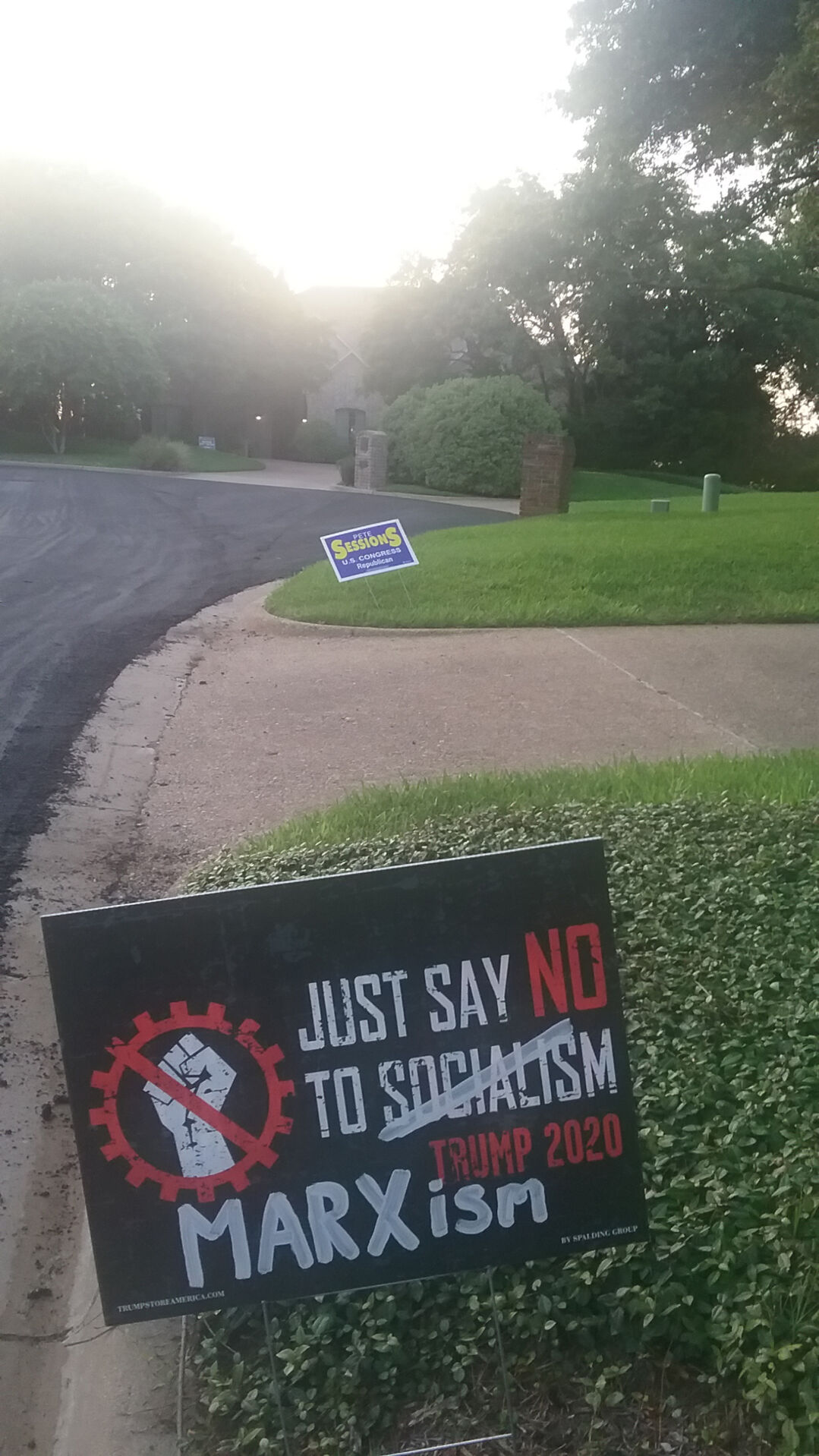 Yard signs